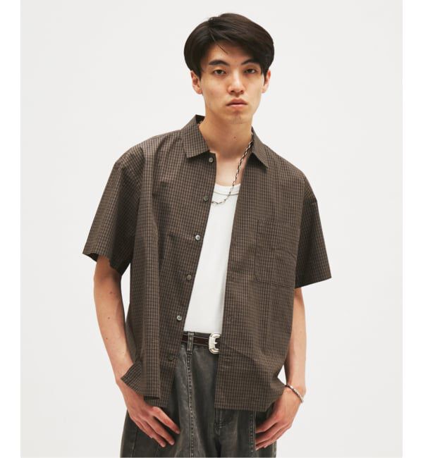 JOURNAL STANDARD「STILL AUTHENTIC / スティル オーセンティック チェック レギュラーシャツ」|シャツ・ブラウス|ブラウン B