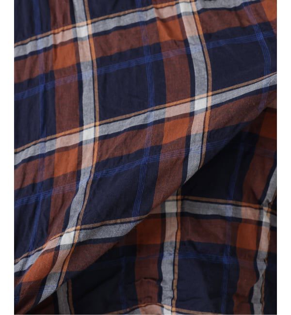 journal standard luxe「《予約》シャーリングチェック レギュラーカラーBigシャツ」|シャツ・ブラウス|