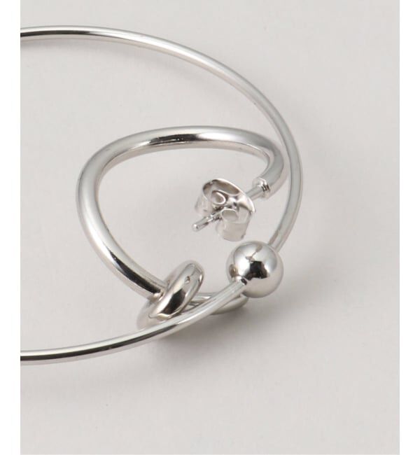 Oriens JOURNAL STANDARD「【JUSTINE CLENQUET/ジャスティーヌ クランケ】EVA SILVER EARRINGS：ピアス（両耳）」|ピアス|