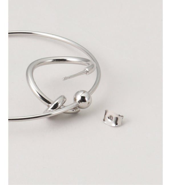Oriens JOURNAL STANDARD「【JUSTINE CLENQUET/ジャスティーヌ クランケ】EVA SILVER EARRINGS：ピアス（両耳）」|ピアス|