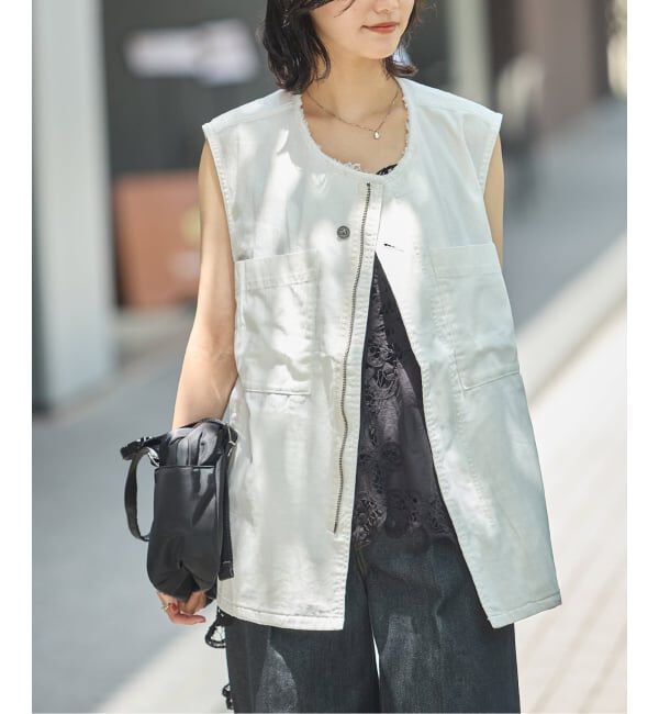 JOURNAL STANDARD「《予約》Military VEST」|ダウンベスト・ベスト|ホワイト