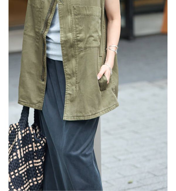 JOURNAL STANDARD「《予約》Military VEST」|ダウンベスト・ベスト|