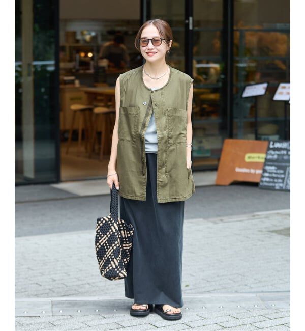 JOURNAL STANDARD「《予約》Military VEST」|ダウンベスト・ベスト|