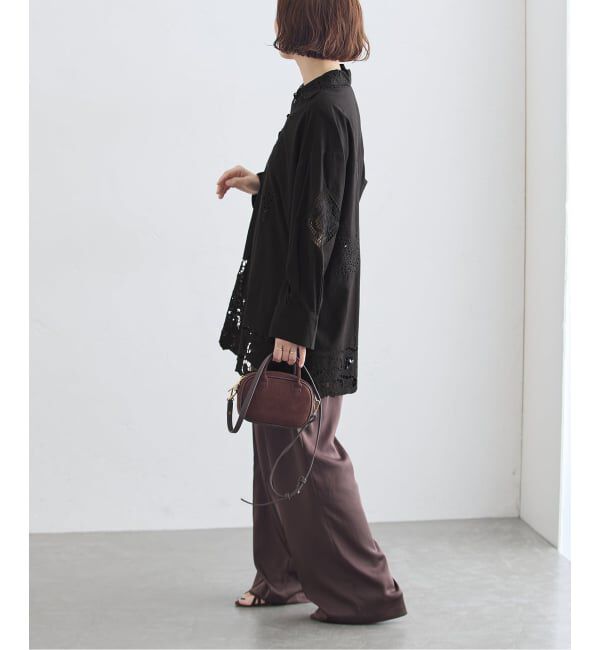 journal standard L'essage「《予約》刺繍レースチュニックシャツ」|シャツ・ブラウス|