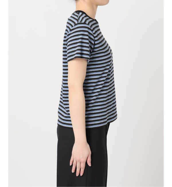U by SPICK&SPAN「LOW CLASSIC Lc / ロウ クラシック エルシー Lc STRIPED MINI T-SHIRT」|Tシャツ・カットソー|