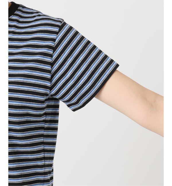 U by SPICK&SPAN「LOW CLASSIC Lc / ロウ クラシック エルシー Lc STRIPED MINI T-SHIRT」|Tシャツ・カットソー|