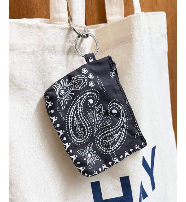 Spick and Span「JUST PICK IT ! BANDANA CHARM」|キーケース|ネイビー