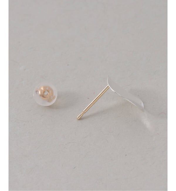 Spick and Span「《WEB限定予約》【SAMH by LILAS】ウェーブプレートピアス SV（両耳）」|ピアス|