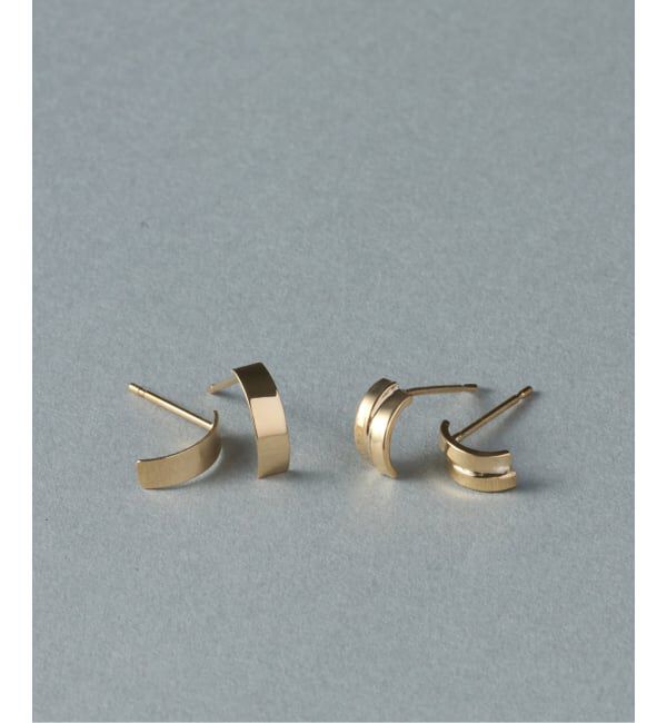 Lilas by Spick&Span「《予約》2ラインピアス K18（両耳）」|ピアス|
