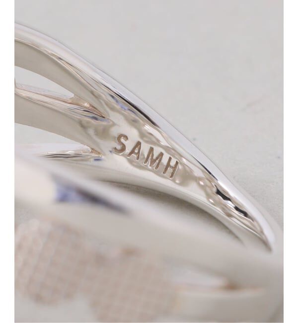 Spick and Span「《予約》【SAMH by LILAS】ムーンストーン3リング SV」|リング|