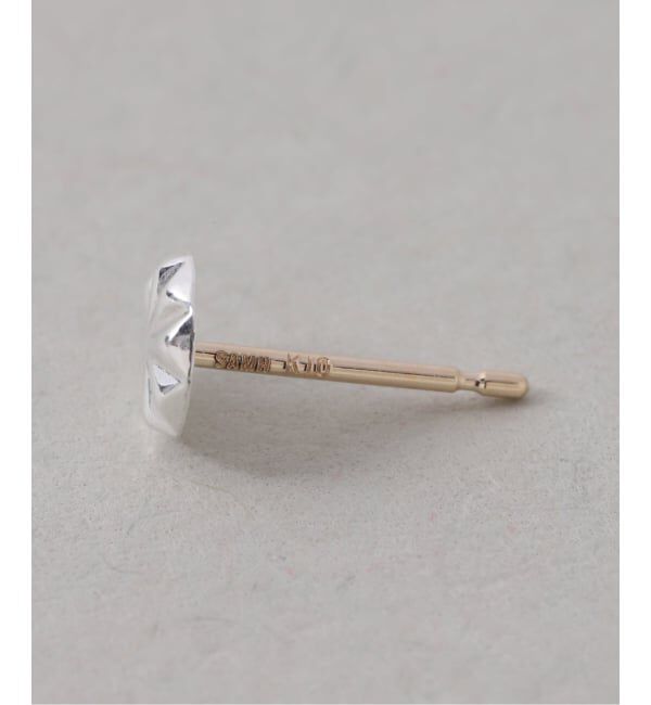 Spick and Span「《WEB限定予約》【SAMH by LILAS】コンチョプレートピアス SV（両耳）」|ピアス|