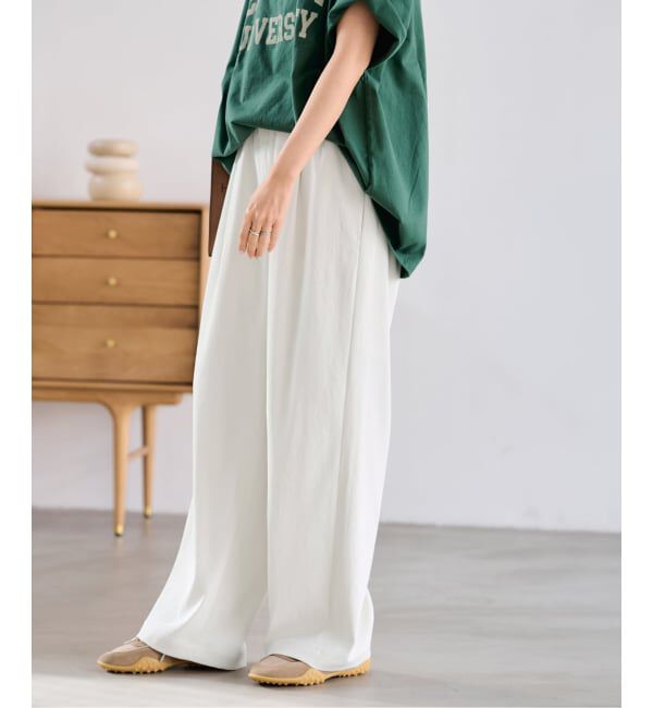 FRAMeWORK「≪追加予約≫ポリエステルツイルリラックスパンツ 5」|その他|