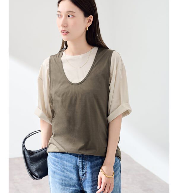 FRAMeWORK「≪予約≫ONIT/オニット 別注layered T」|Tシャツ・カットソー|