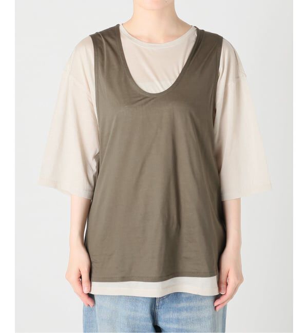 FRAMeWORK「≪予約≫ONIT/オニット 別注layered T」|Tシャツ・カットソー|