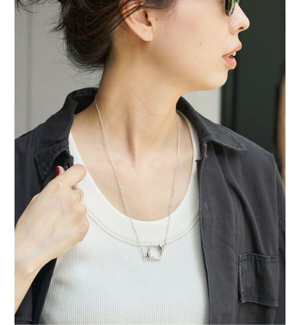 Spick and Span「《別注 / 予約》BASENOTES / ベースノート グラスフォルダーネックレス*」|ネックレス|