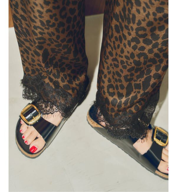 Spick and Span「《別注カラー有り / 予約》ARCHIVE STANCE / アーカイブスタンス lace hem pants」|その他|