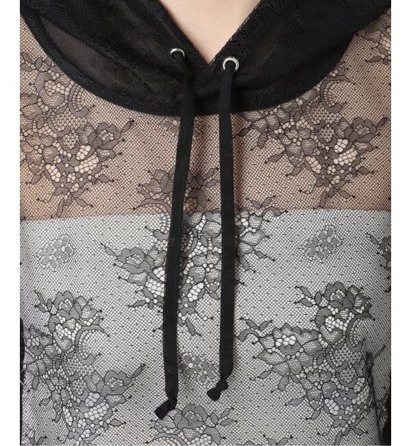 Spick and Span「《予約》ARCHIVE STANCE / アーカイブスタンス lace hoodie」|パーカー|