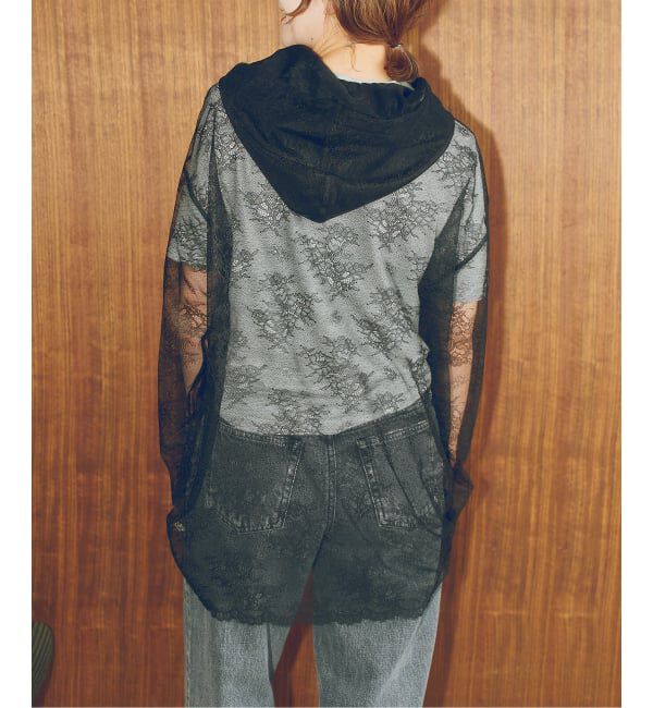 Spick and Span「《予約》ARCHIVE STANCE / アーカイブスタンス lace hoodie」|パーカー|