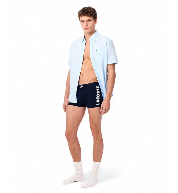 LACOSTE「３パックストレッチコットントランクボクサーショーツ / ボクサーパンツ」|インナー|