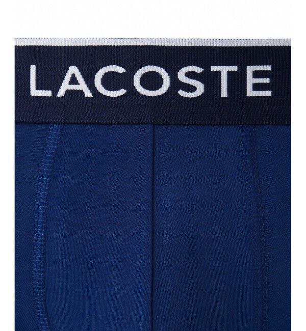 LACOSTE「３パックストレッチコットントランクボクサーショーツ / ボクサーパンツ」|インナー|