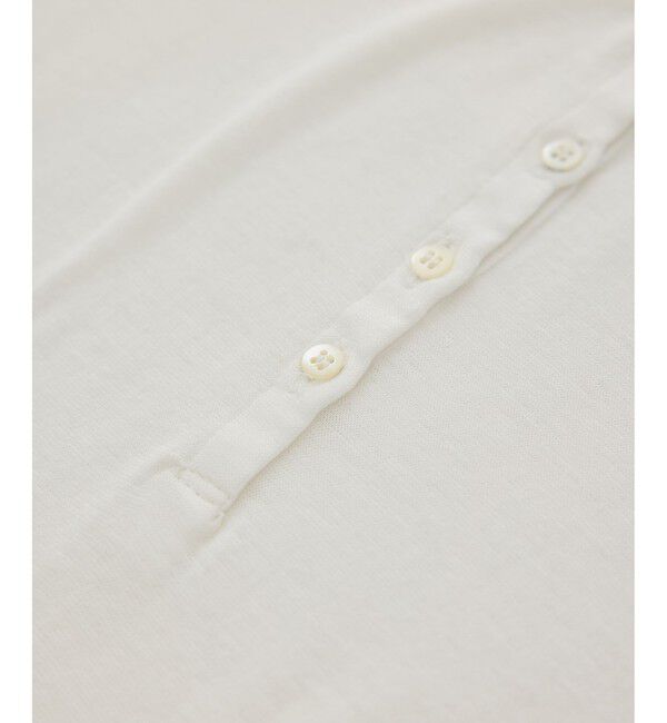 SALON adam et rope'「smile cotton ヘンリーネックプルオーバー」|Tシャツ・カットソー|