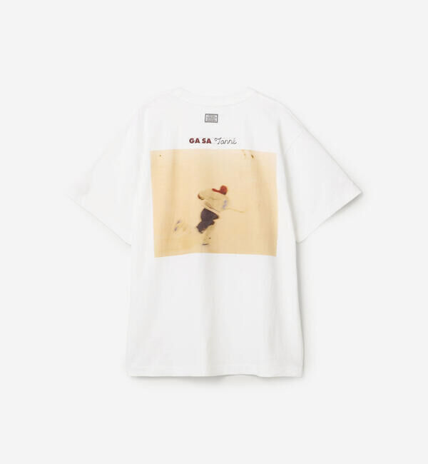  「TANGTANG | 半袖Tシャツ GASATANG ICYWHITE/GLIDEMOMENTUM WOMEN」|Tシャツ・カットソー|