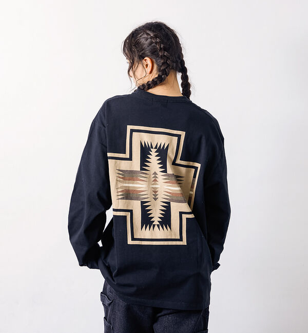 ABAHOUSE「【PENDLETON/ペンドルトン】 BACK PRINT Tシャツ / バック」|Tシャツ・カットソー|