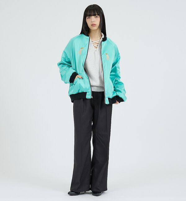 ABAHOUSE「【THRIFTY LOOK / スリフティールック】FRANCE SOUVENI」|ブルゾン・スタジャン|