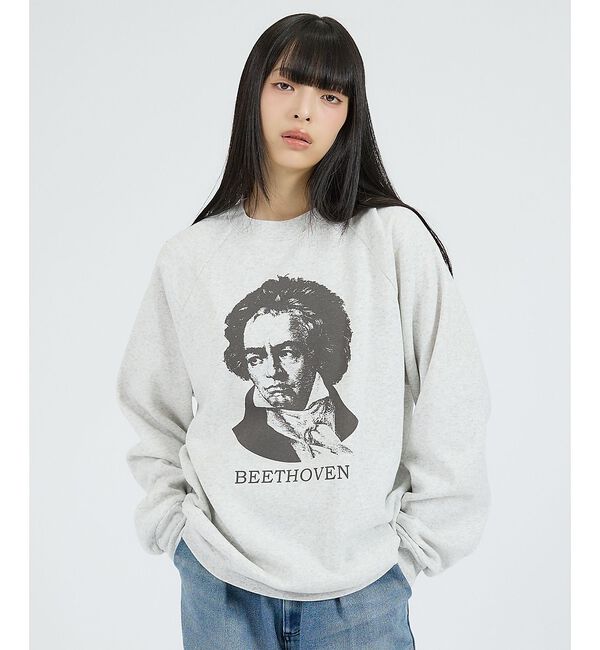 Rouge vif「【Healthknit/ヘルスニット】クラシックスウェット クルーネック長袖/ベ」|スウェット・ジャージ|
