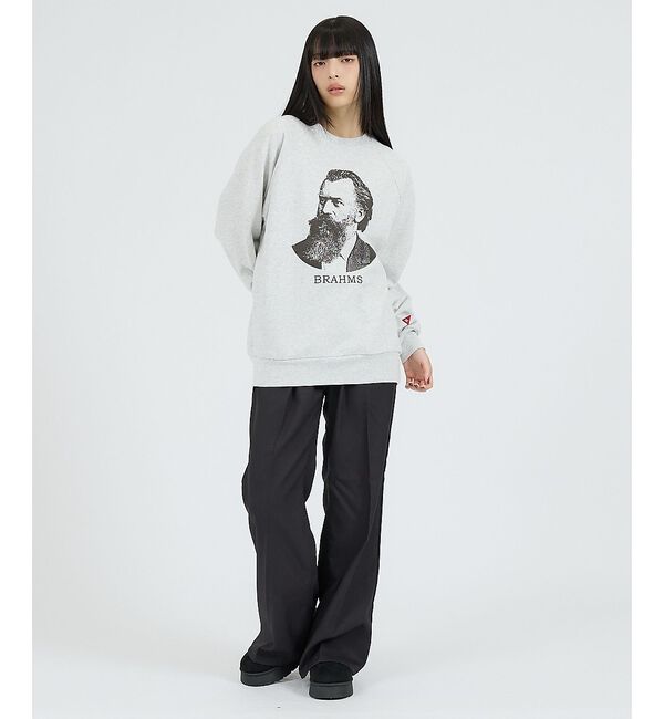Rouge vif「【Healthknit/ヘルスニット】クラシックスウェット クルーネック長袖/ベ」|スウェット・ジャージ|