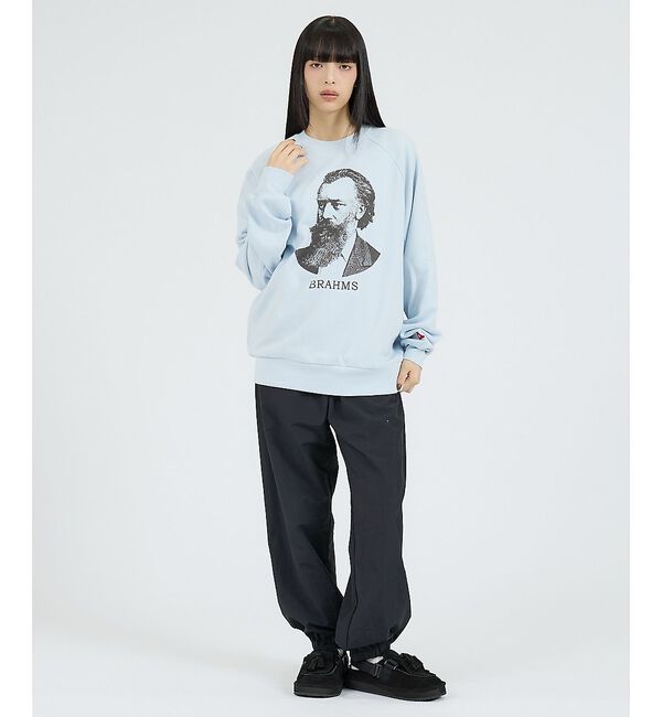 Rouge vif「【Healthknit/ヘルスニット】クラシックスウェット クルーネック長袖/ベ」|スウェット・ジャージ|