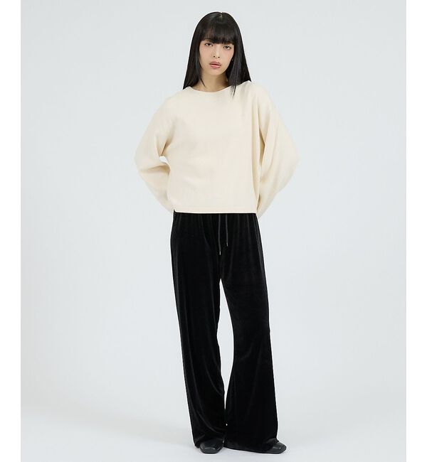 Rouge vif「【Healthknit/ヘルスニット】サーマルキング ハニカムクロップドクルー/」|Tシャツ・カットソー|
