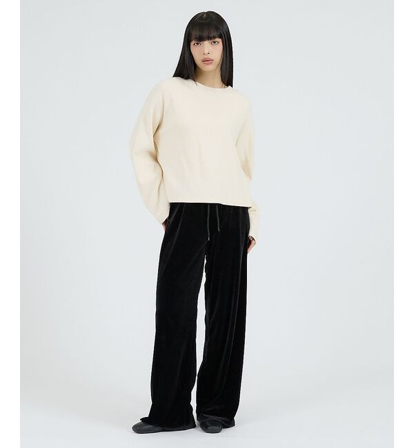 Rouge vif「【Healthknit/ヘルスニット】サーマルキング ハニカムクロップドクルー/」|Tシャツ・カットソー|