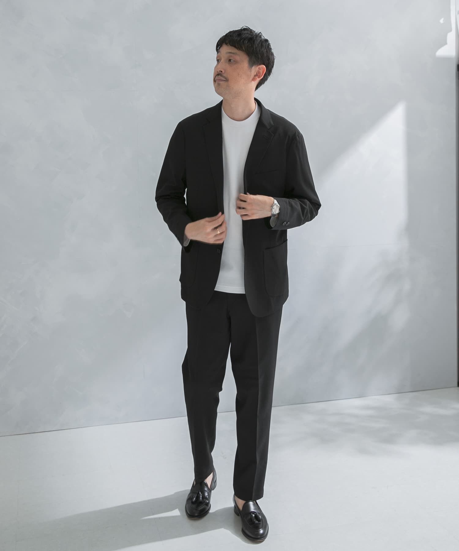 URBAN RESEARCH DOORS「『ｲｰｼﾞｰｹｱ』LIFE STYLE TAILOR ｶﾙｾﾞｽﾄﾚｯﾁｺﾝﾌｫｰﾀﾌﾞﾙ 」|スラックス|