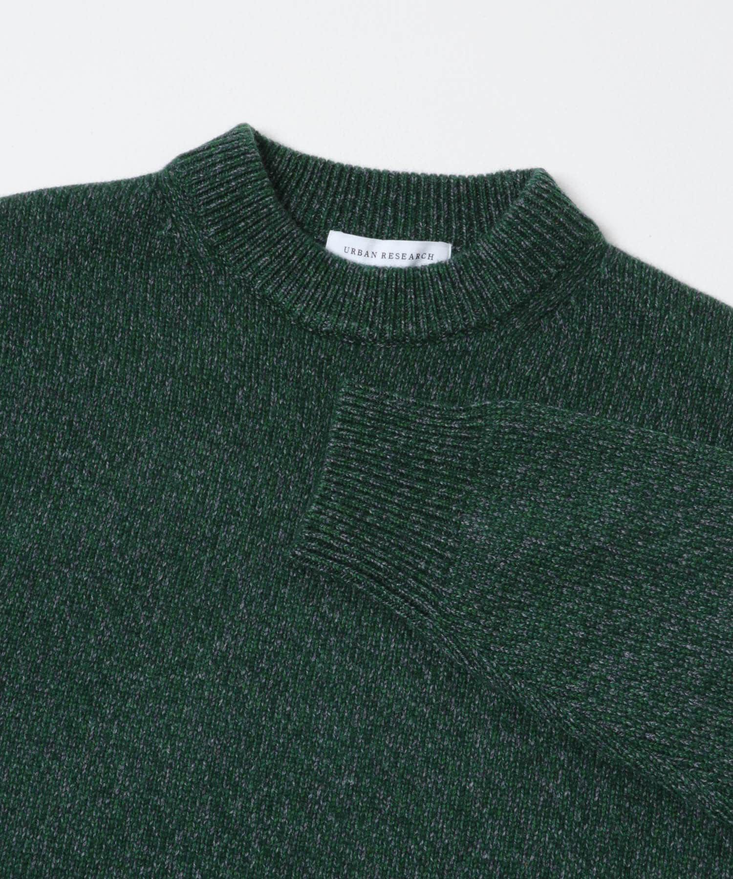 URBAN RESEARCH「MIX MOULINE CREW-NECK KNIT」|ニット・セーター|