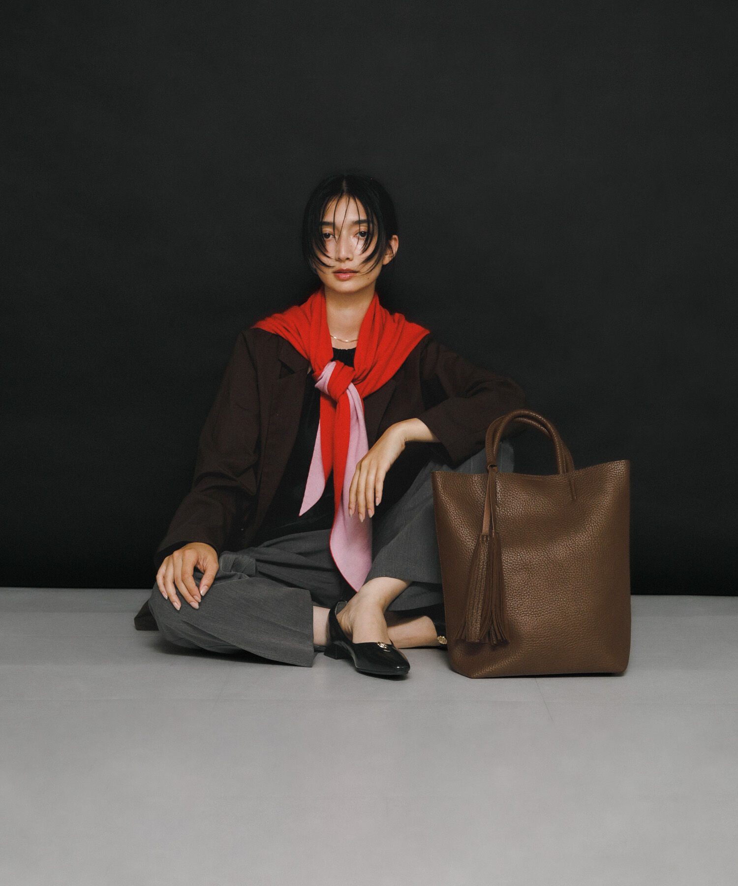 RODE SKO「『縦型』タッセル軽量2WAYタテナガトートバッグ」|トートバッグ|