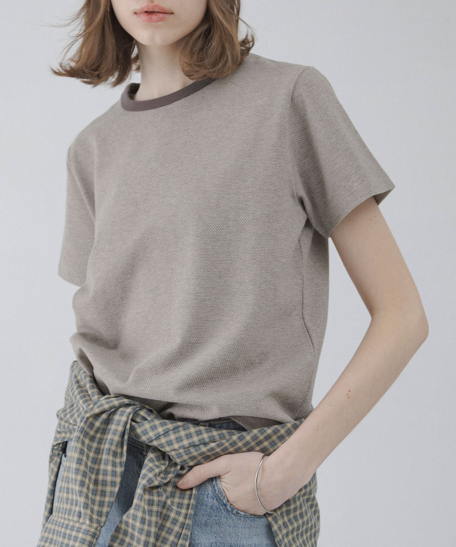 Sonny Label 「ジャガードアソートコンパクトTシャツ」|Tシャツ・カットソー|