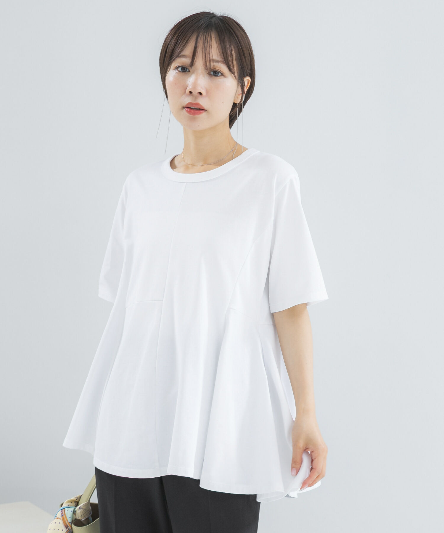 URBAN RESEARCH ROSSO「PROTAGONISTA　ASYMMETRY DESIGN T-SHIRTS」|Tシャツ・カットソー|