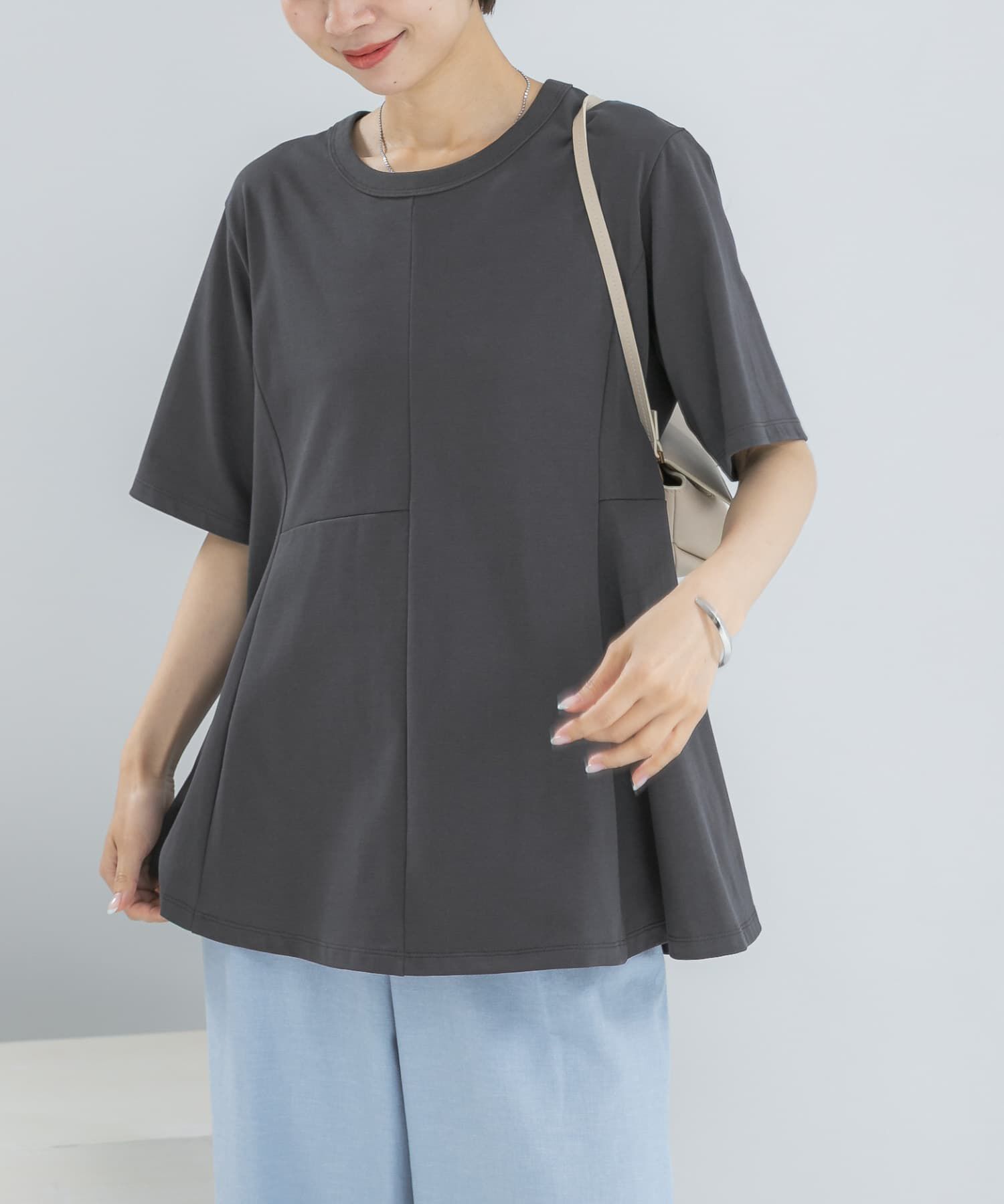 URBAN RESEARCH ROSSO「PROTAGONISTA　ASYMMETRY DESIGN T-SHIRTS」|Tシャツ・カットソー|