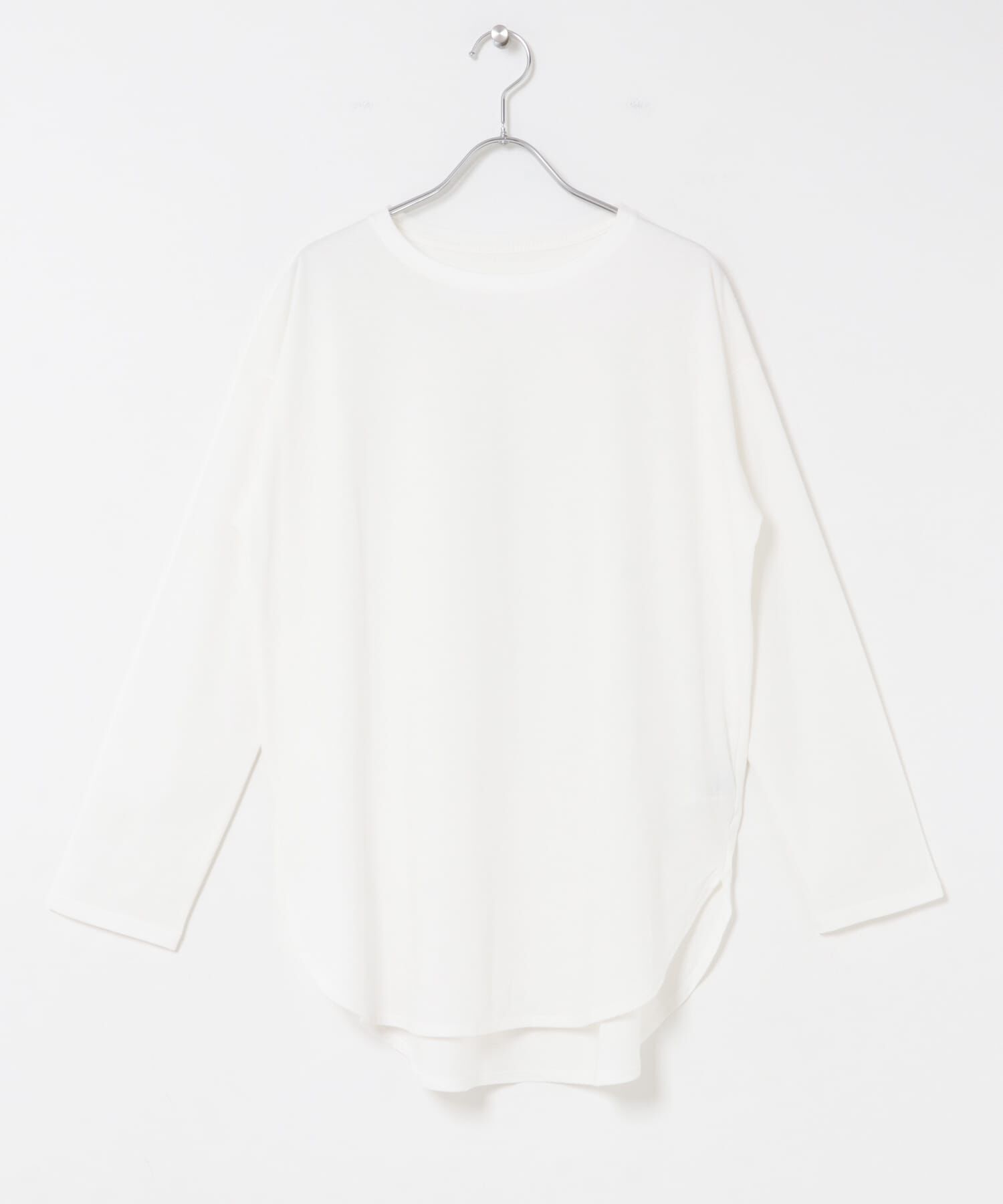 かぐれ「コットンラウンドカットソー」|Tシャツ・カットソー|