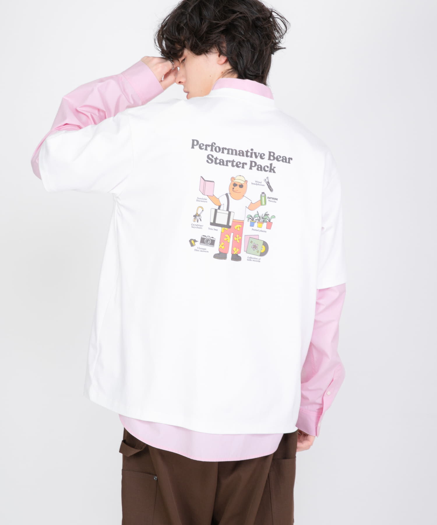 SENSE OF PLACE by URBAN RESEARCH「『別注』OATSIDE&times;SENSE OF PLACE　グラフィックTシャツB」|Tシャツ・カットソー|