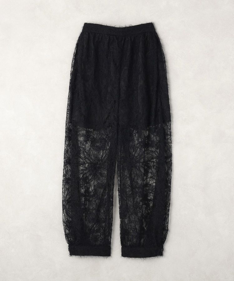 earth music&ecology「【セットアップ可能】起毛レースバルーンパンツ」|その他|Black