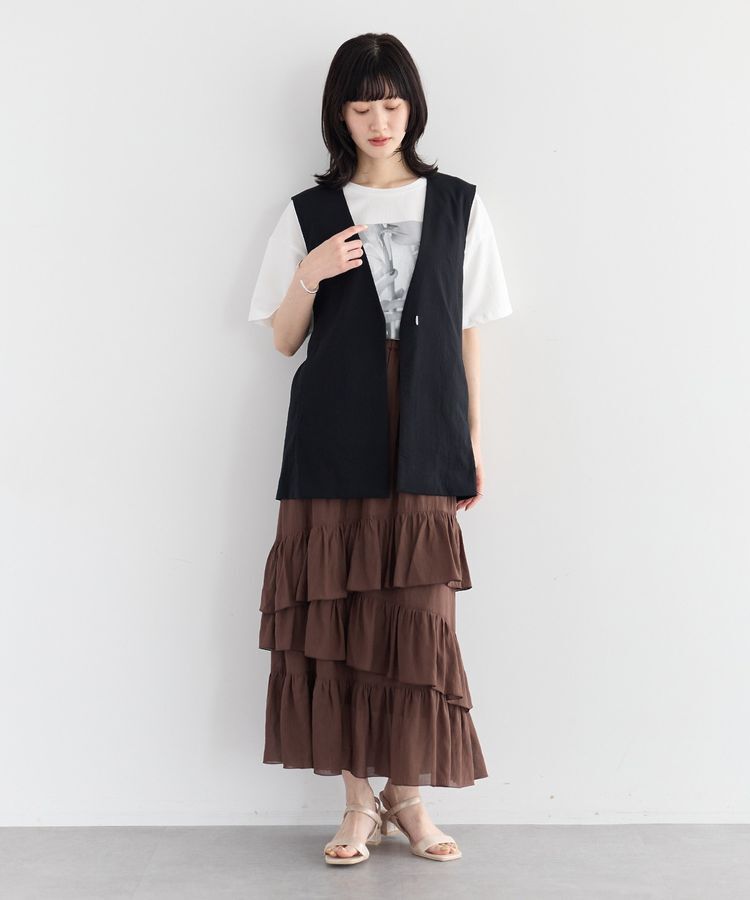 YECCA VECCA「【UVカット】フォトプリントTee」|Tシャツ・カットソー|