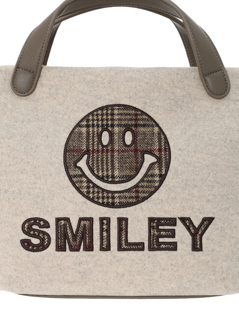 Te chichi「SMILEY柄生地刺繍トートバッグ」|その他|