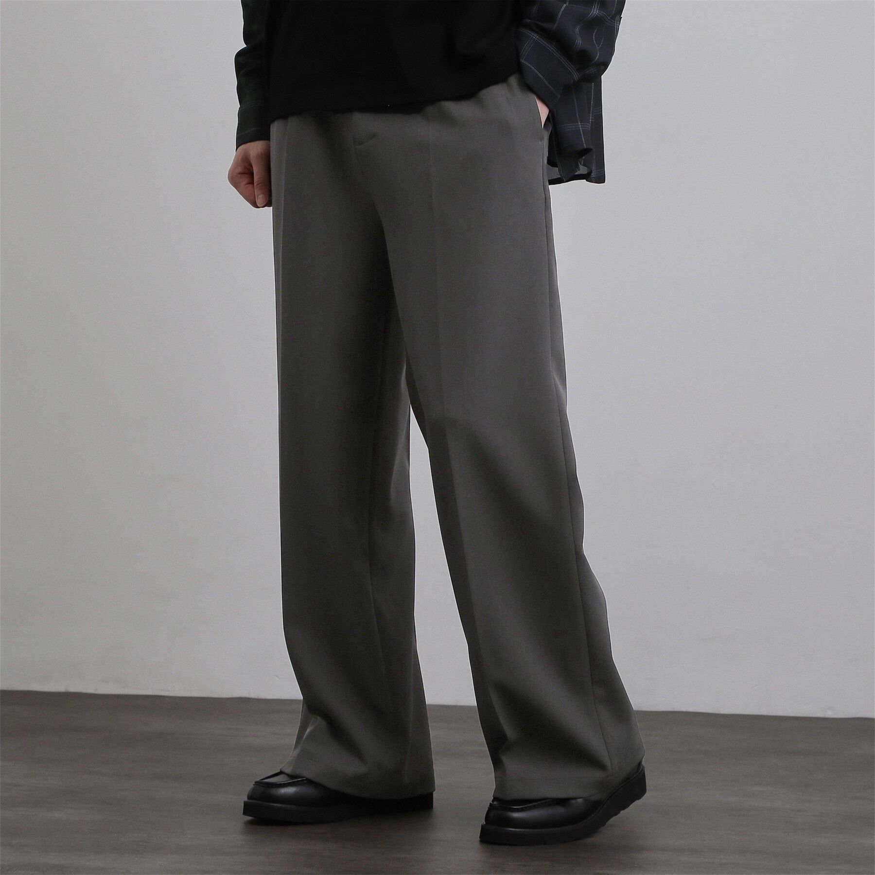 tk.TAKEO KIKUCHI「【防シワ／ストレッチ】smart shift seriesワイドストレートパンツ」|その他|