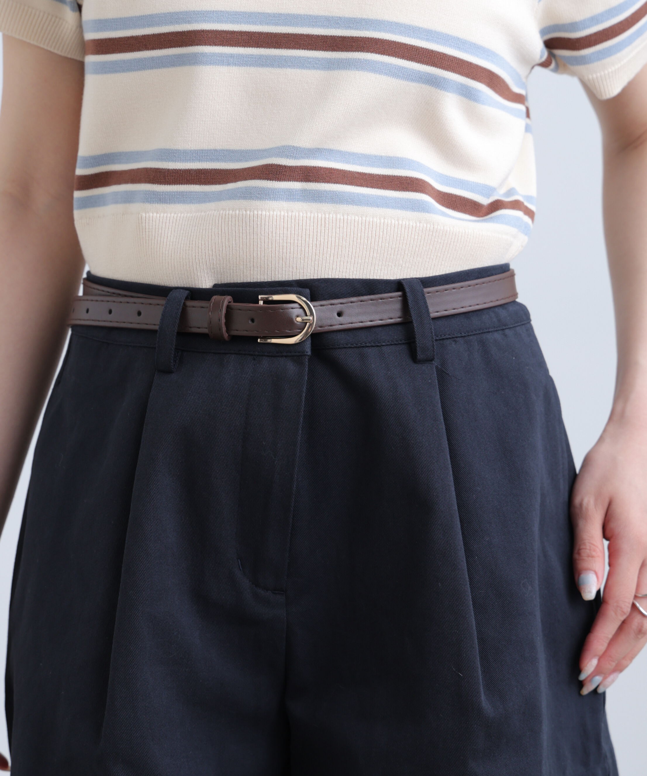  「ベルト付きショートパンツ」|その他|