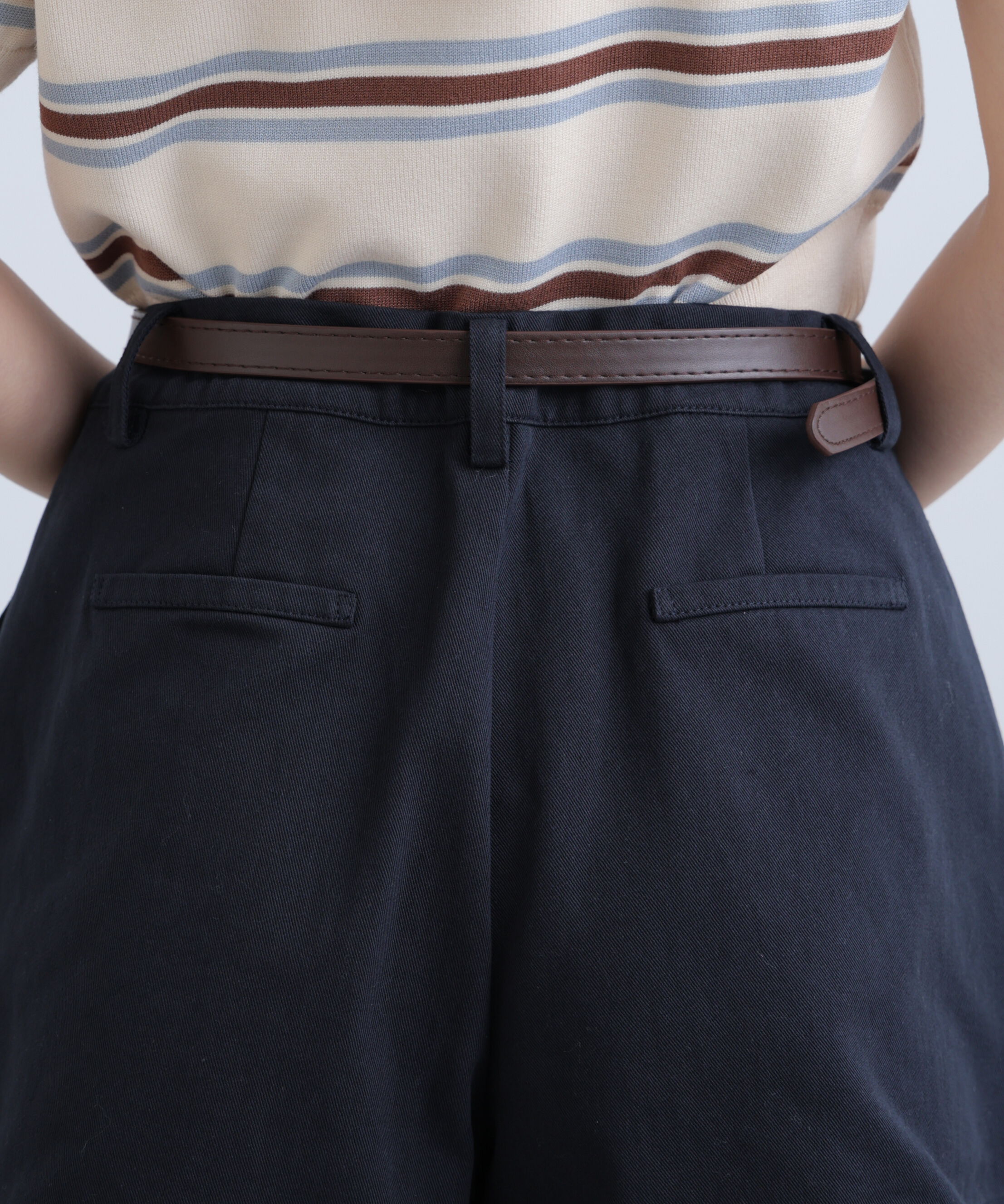  「ベルト付きショートパンツ」|その他|