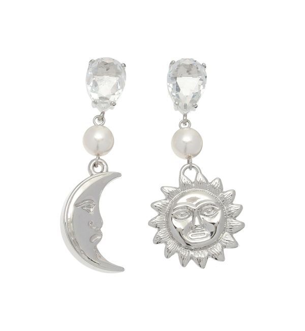 EVRIS「STONE MIX SUNNY MOTIFピアス」|ピアス|
