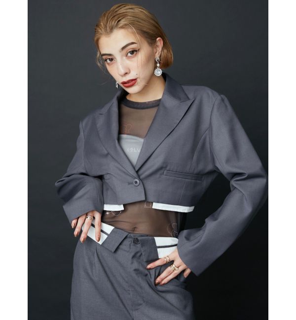 EVRIS「STONE MIX SUNNY MOTIFピアス」|ピアス|