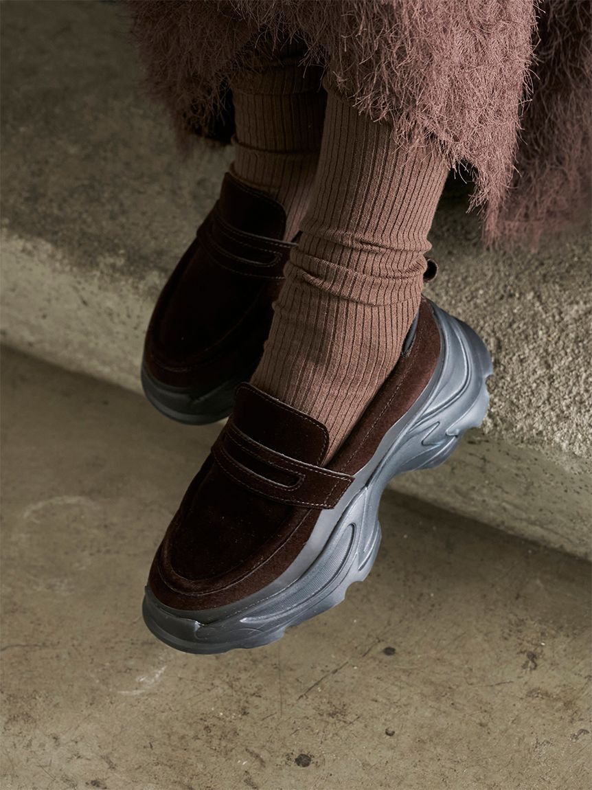emmi atelier「スニーカーソールローファー」|パンプス|